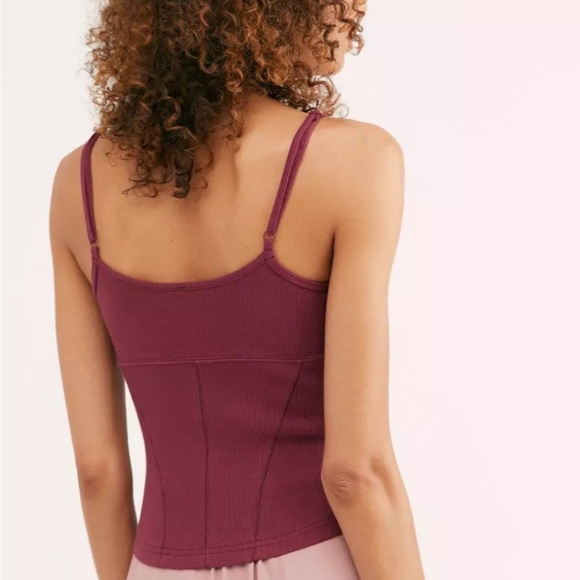 🎄Free People Intimately More In Love Corset Cami - Black - Picture 11 of 11